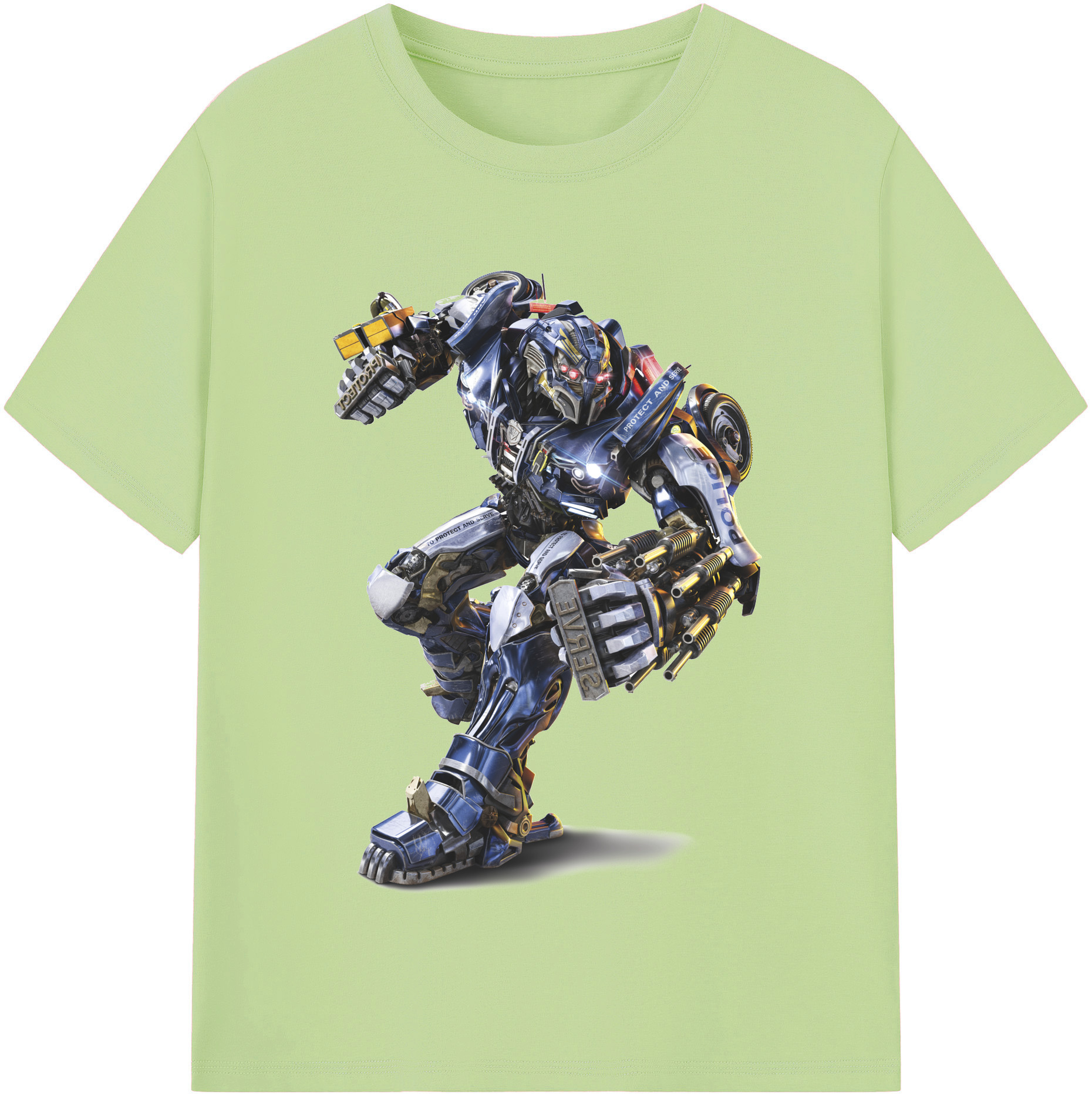 （画像用）  綿100％半袖Tシャツ（フロントプリント）